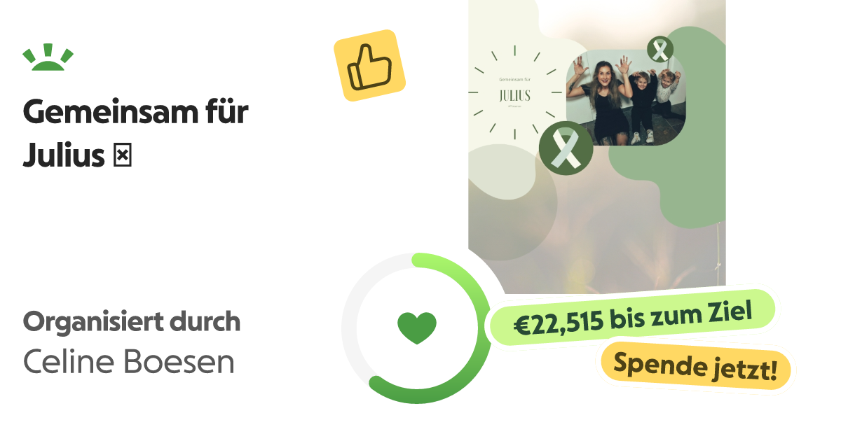 Gemeinsam für Julius ♡